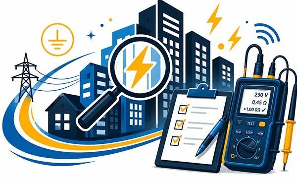 Pomiary elektryczne dla nieruchomości Chojna
